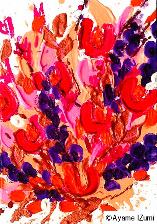飯泉あやめ 絵画展 無駄。 またの名を必然。Vol.5
